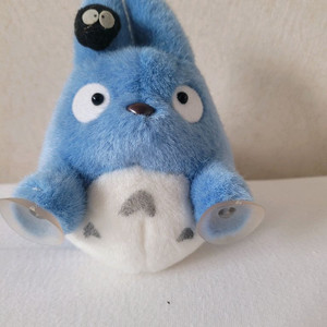 (가격내림) <정품> 지브리 스튜디오 이웃집 토토로 인형 유리부착인형 [파랑] (15cm)