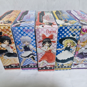 동방 프로젝트 피규어 피그마 5종 figma