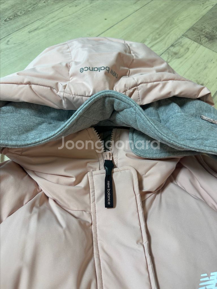 뉴발란스 김연아 패딩 (핑크)미듐--1