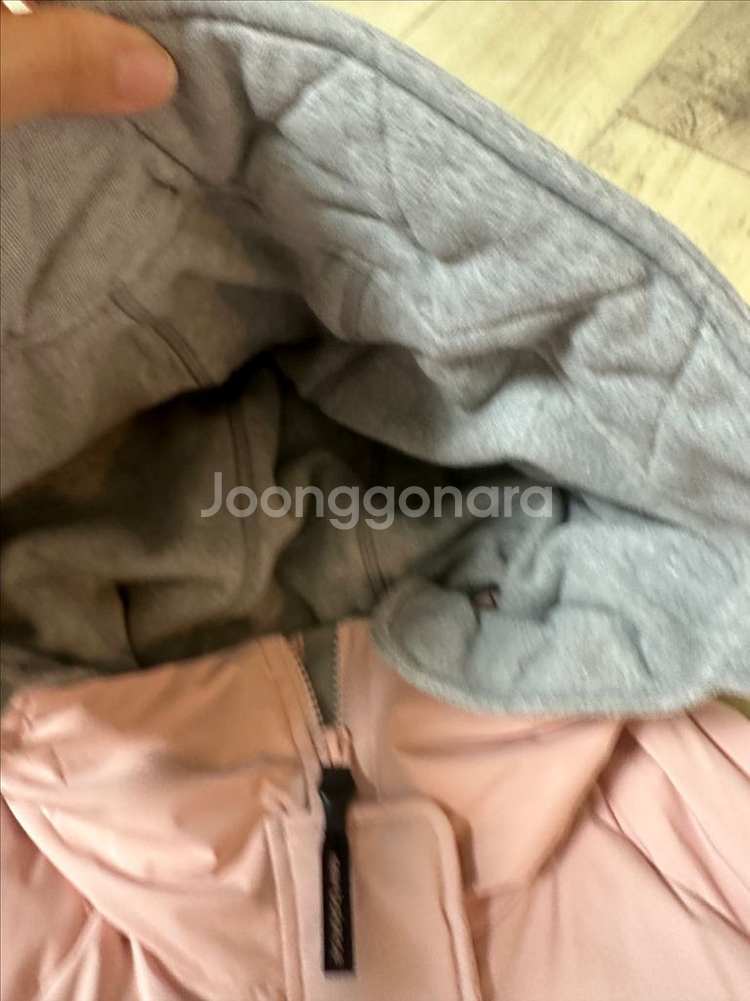 뉴발란스 김연아 패딩 (핑크)미듐--2