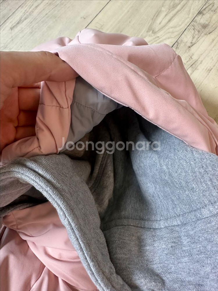 뉴발란스 김연아 패딩 (핑크)미듐--3