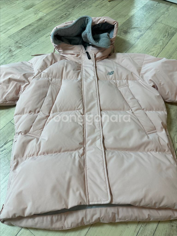 뉴발란스 김연아 패딩 (핑크)미듐--4