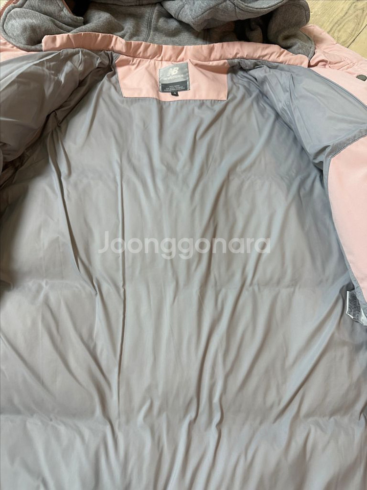 뉴발란스 김연아 패딩 (핑크)미듐--9