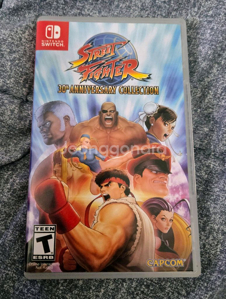 닌텐도 스위치 (스트리트 파이터 30주년 컬렉션) 판매 및 교환--0