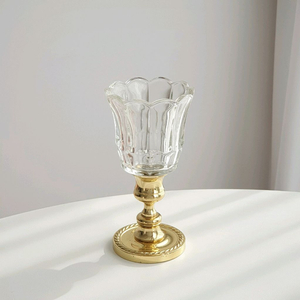 빈티지 튤립 보티브 캔들홀더 세트