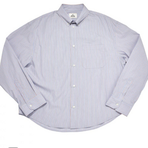 [새상품/정가판매] MJD 크롭 스트라이프 셔츠 블루