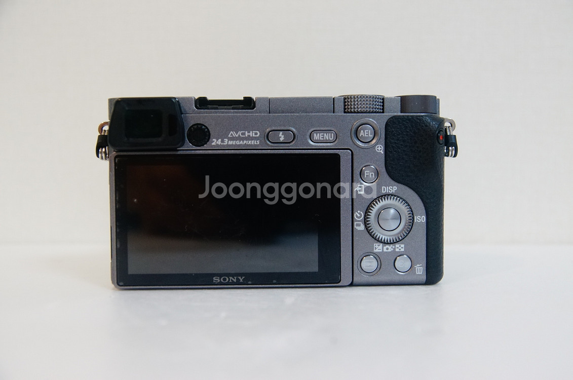 [소니] A6000 그레이 미러리스 카메라 팝니다.--4