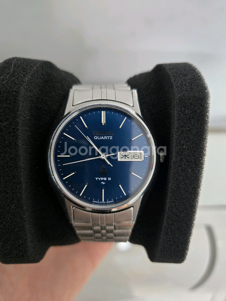 세이코 빈티지 쿼츠 타입2 청판 팝니다--0