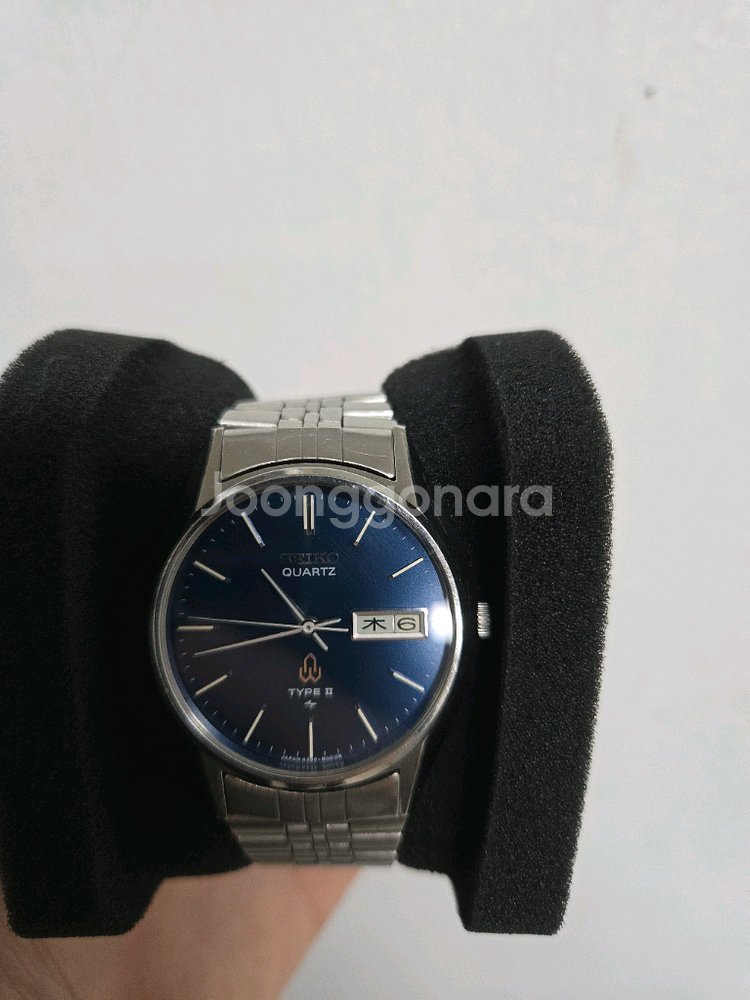 세이코 빈티지 쿼츠 타입2 청판 팝니다--1