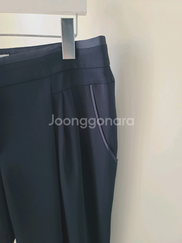새상품)여성 정장바지 팬츠 네이비 슬랙스 봄여름 66--2
