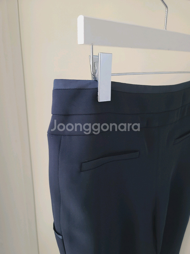 새상품)여성 정장바지 팬츠 네이비 슬랙스 봄여름 66--5