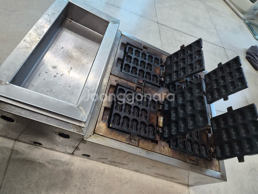 업소용 땅콩빵기계(가스4구)--2