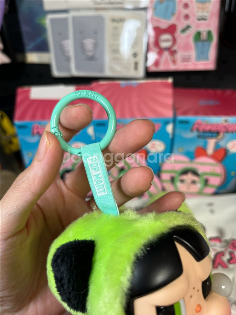 팝마트 크라이베이비 파워퍼프걸 키링--1