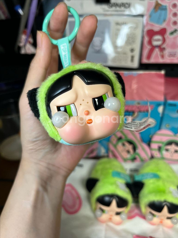 팝마트 크라이베이비 파워퍼프걸 키링--2