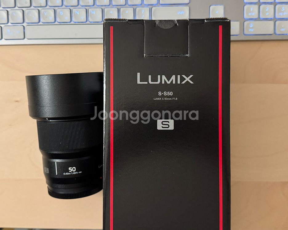 파나소닉 루믹스 S-S50 50mm F1.8 렌즈 판매합니다--0