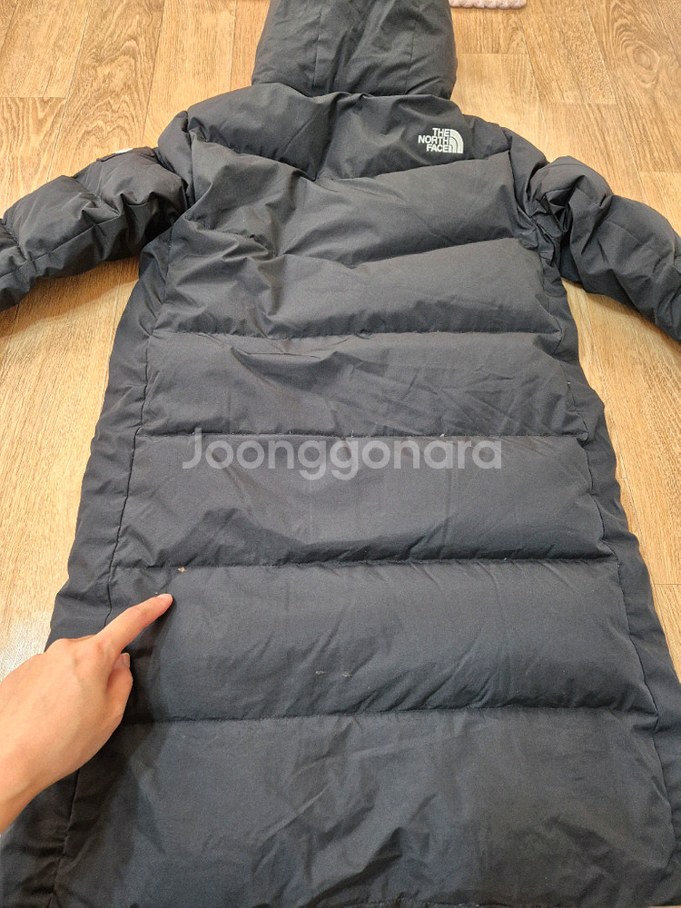 노스페이스 롱패딩 130--3