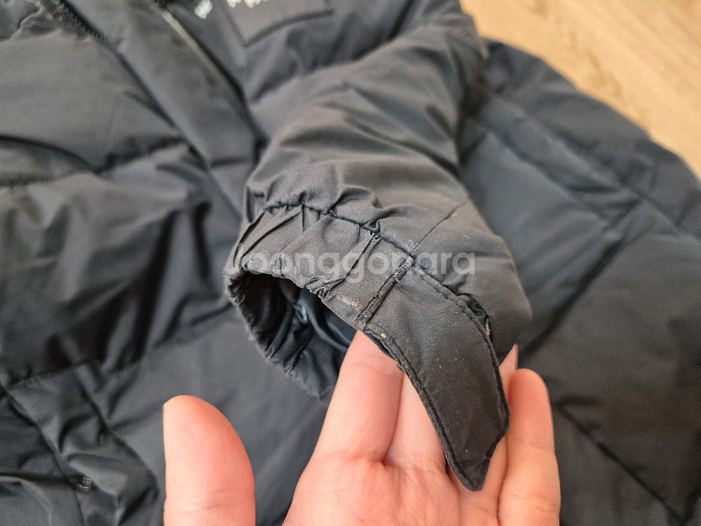 노스페이스 롱패딩 130--9