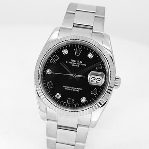 롤렉스 오이스터 퍼페츄얼 데이트 검판 5p 판매합니다