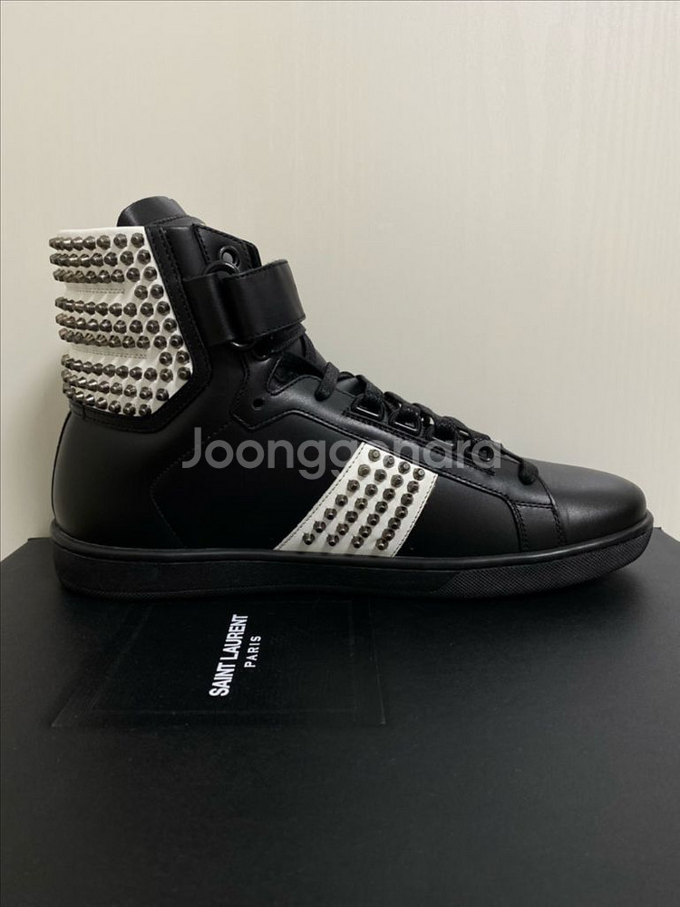 SAINT LAURENT SL/14H STUD SNEAKERS--4
