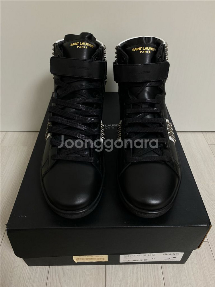 SAINT LAURENT SL/14H STUD SNEAKERS--2