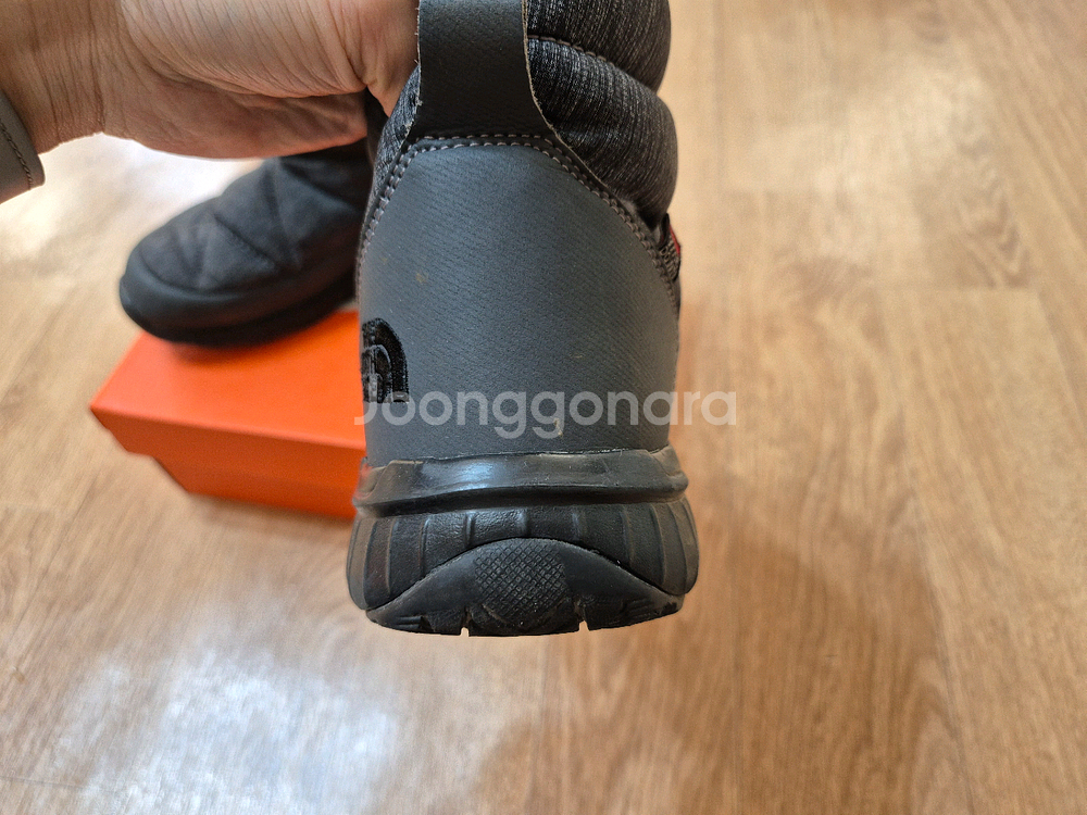 노스페이스 키즈 패딩 부츠 220--3