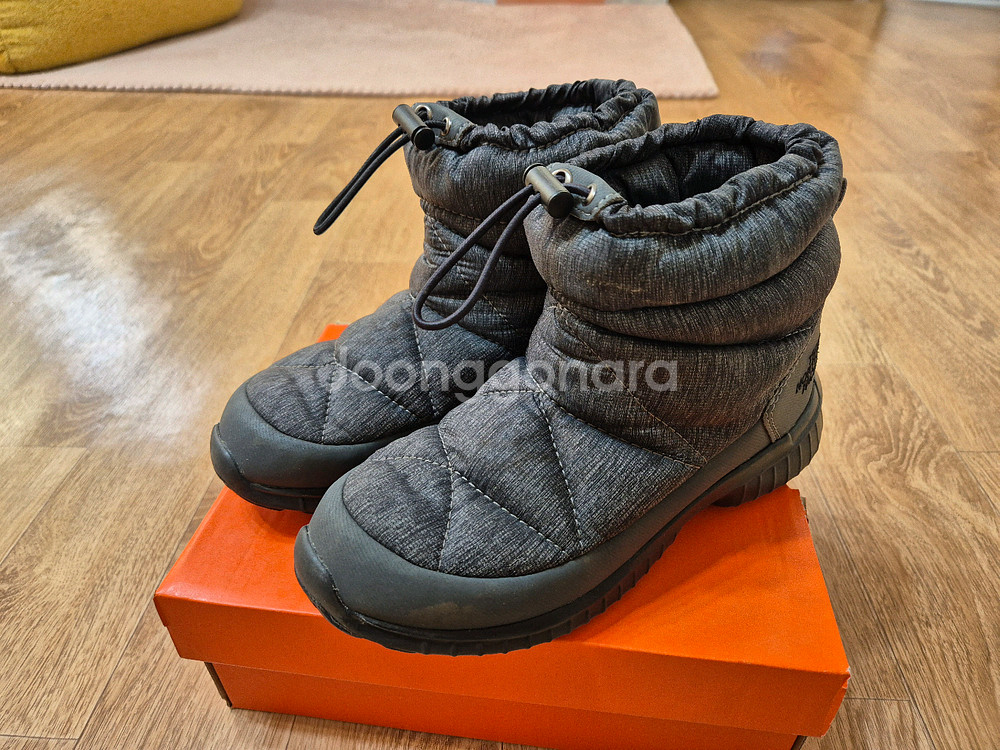 노스페이스 키즈 패딩 부츠 220--0