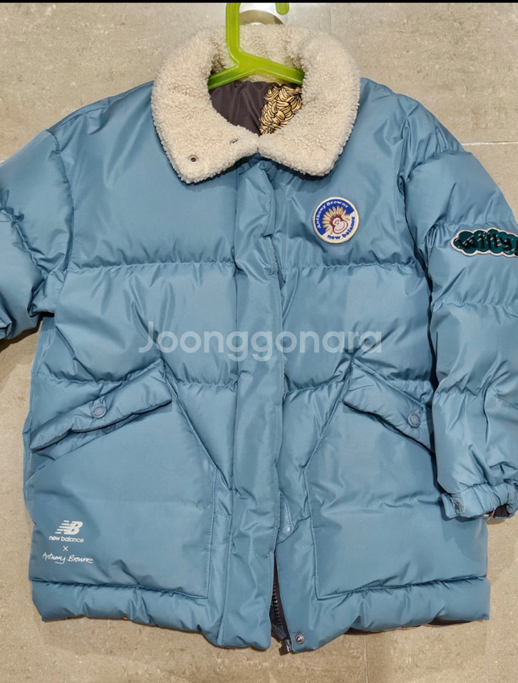 뉴발란스키즈 리버서블 덕다운패딩 130--0