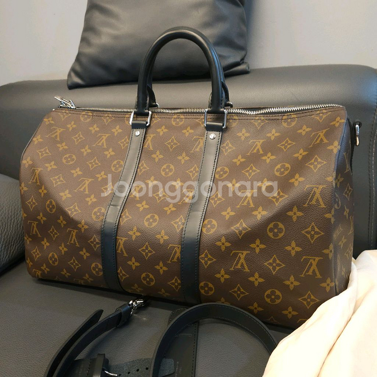 루이비통키폴 마카사르 반둘리에 45 여행가방--3