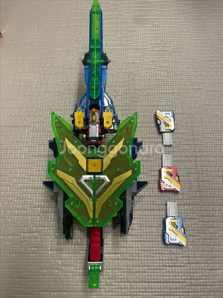 택포)미니특공대 브이레인저스 브이다이노액스,소드,더블건--0