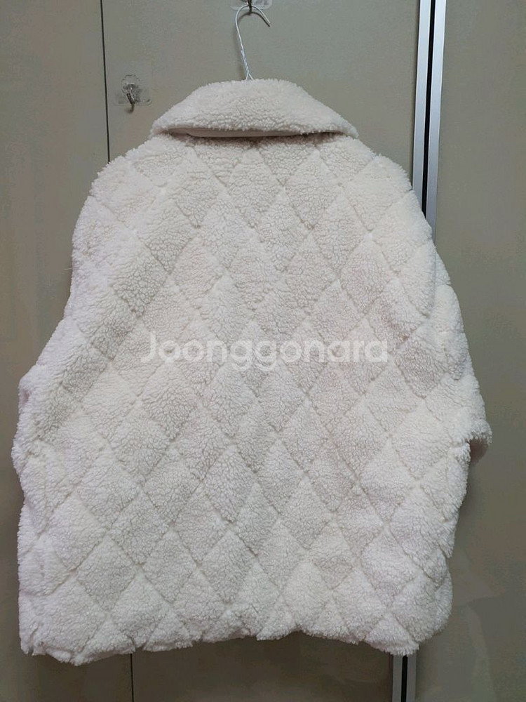 JAJU 자주 여성 덤블 보아 스티치장식 점퍼(L)/무배1.5만원--4