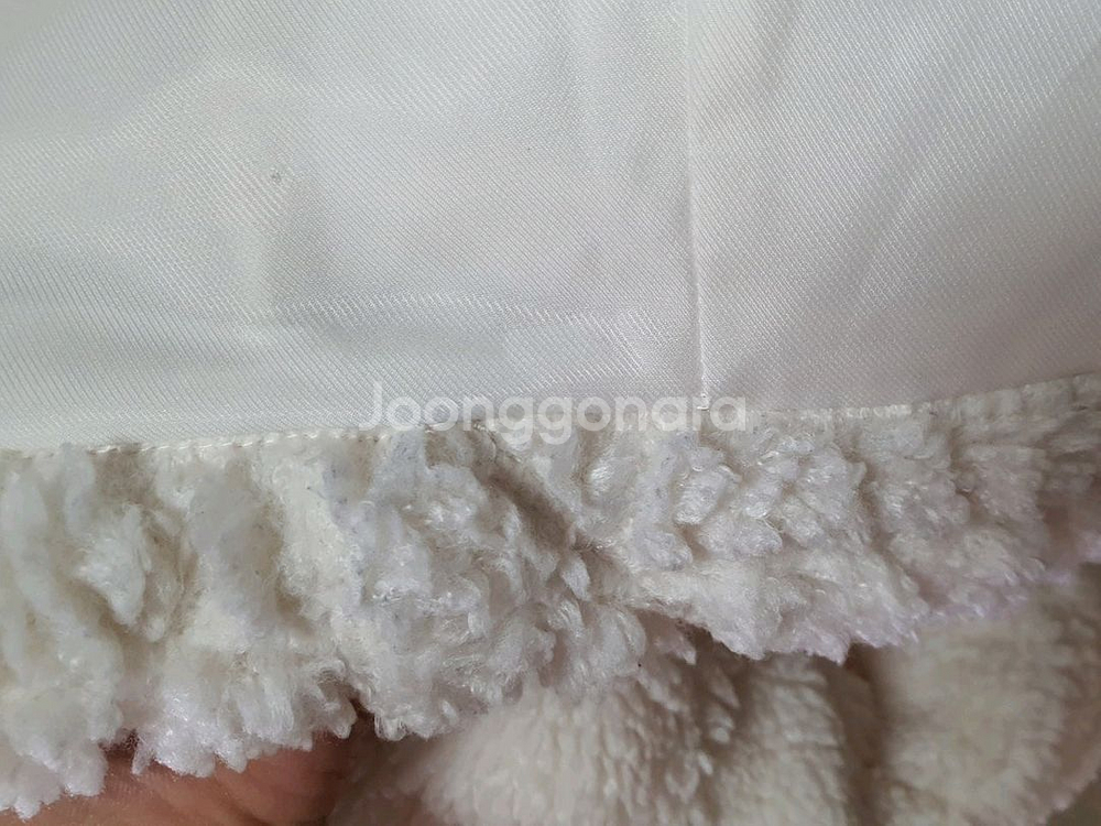 JAJU 자주 여성 덤블 보아 스티치장식 점퍼(L)/무배1.5만원--5