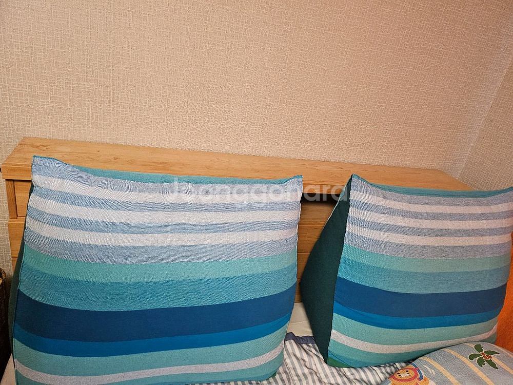 오리고 대형 등쿠션 침대쿠션--1