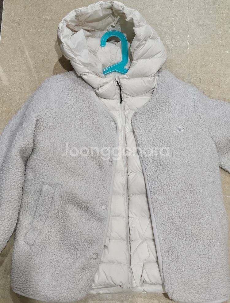 뉴발란스키즈 경량패딩+플리스 세트 130--0