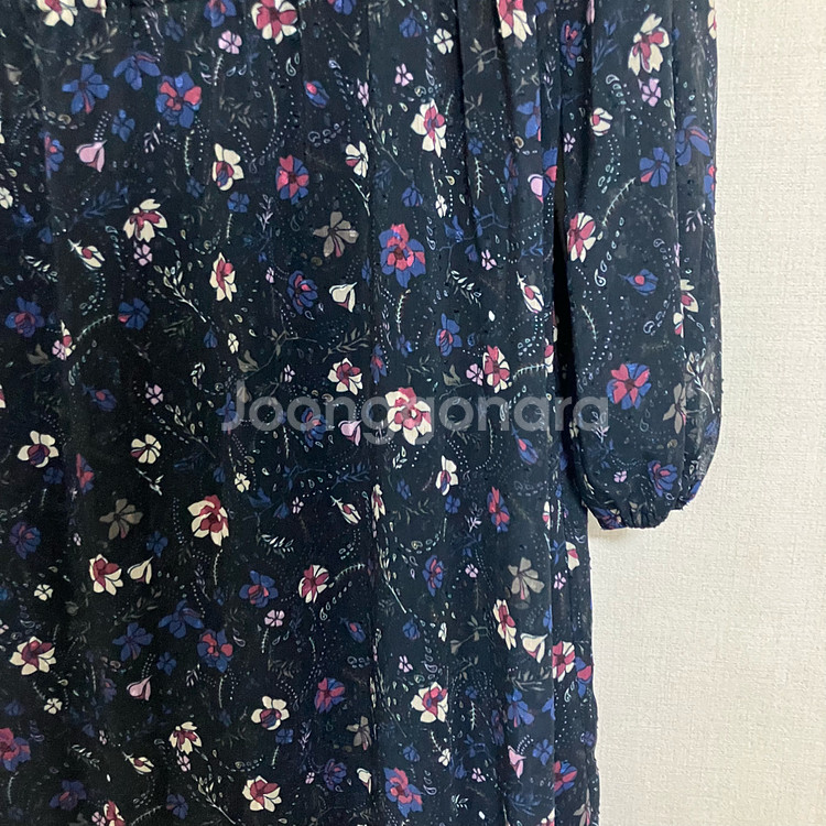 써스데이아일랜드 플라워 롱 원피스--2