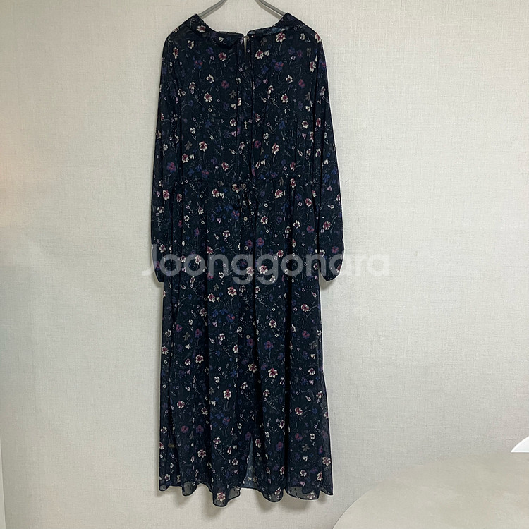 써스데이아일랜드 플라워 롱 원피스--4