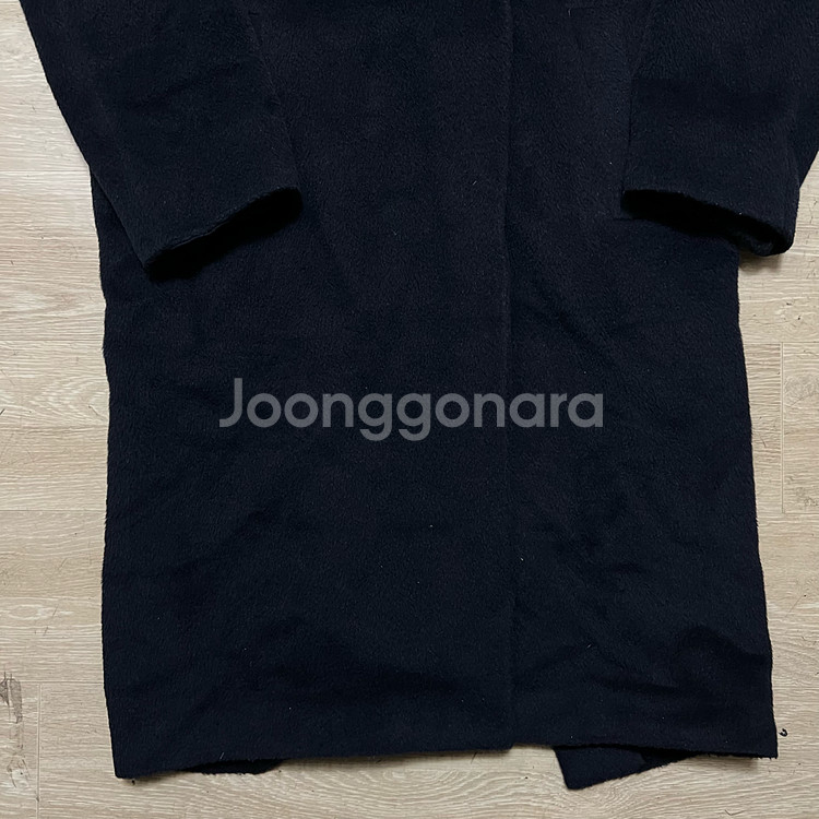 한섬 시스템 여성 알파카 후드 코트 [다크 네이비] 82-94-160--2