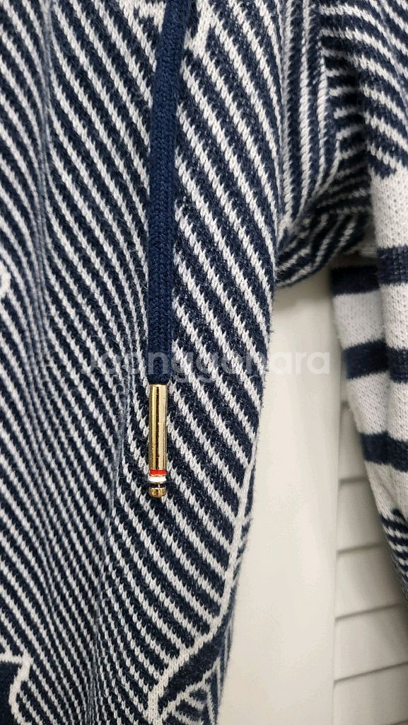 톰브라운 돌고래 4바 사선완장 0사이즈 조거 팬츠 트레이닝 바지 하의--2