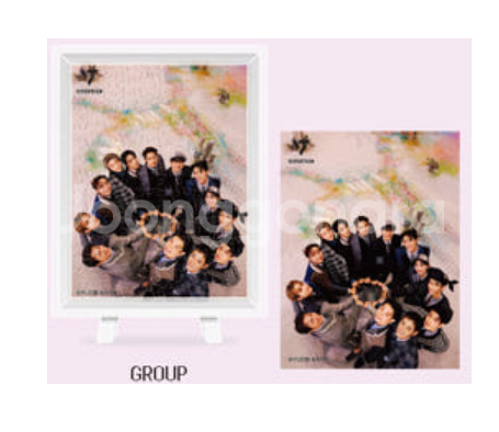 미개봉 세븐틴 공식 정품 응원봉 80피스퍼즐증정--1