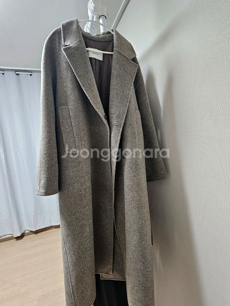 따뜻한울코트 77사이즈 오버핏--0