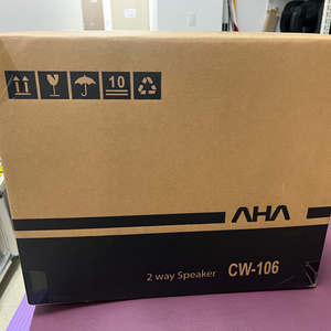 AHA CW-106 스피커 (새상품)