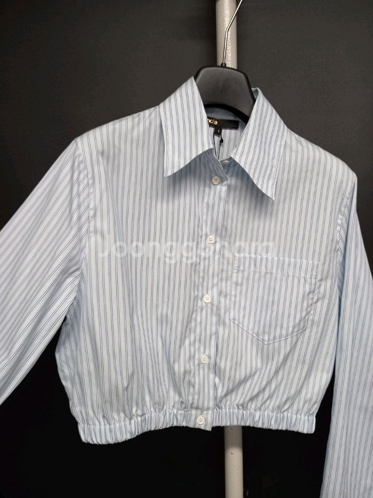 새 마쥬 춘추 숏 남방 블라우스 55--4