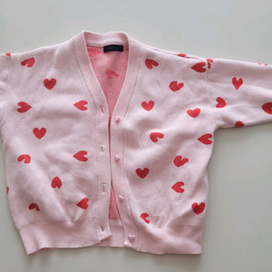 로아앤제인 하트 가디건 사이즈L