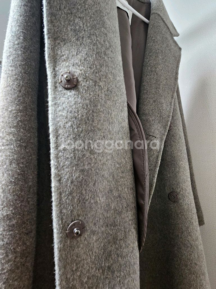 따뜻한울코트 77사이즈 오버핏--1