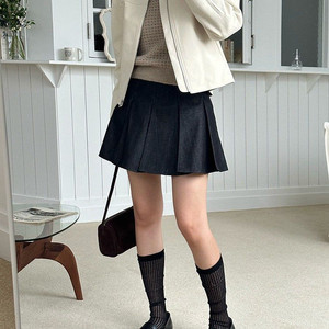 언더스탠딩 데님스커트m 거의 새상품