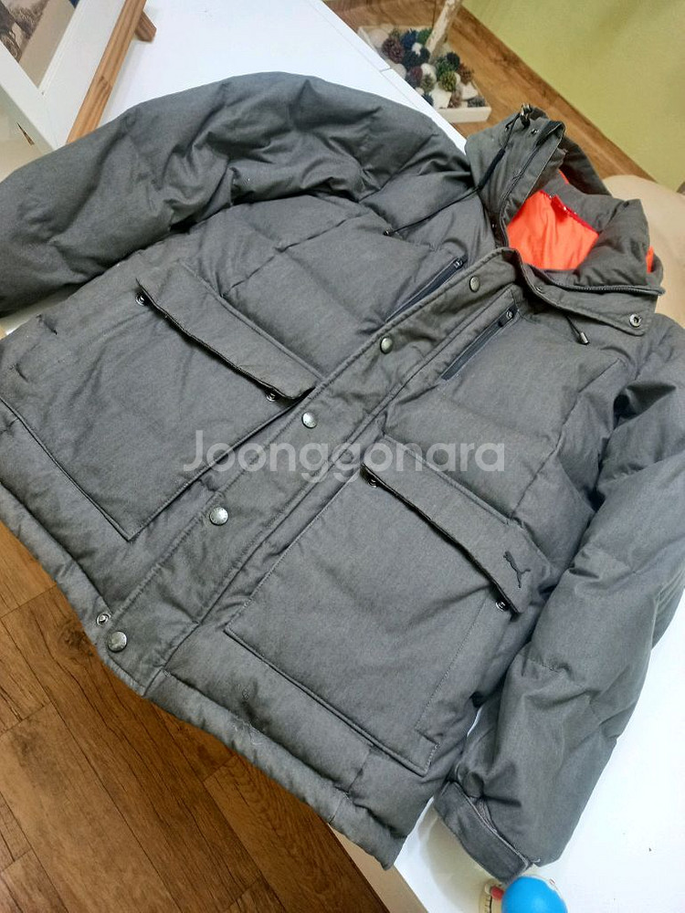 푸마 오리털패딩 m사이즈 택포 3만원--0