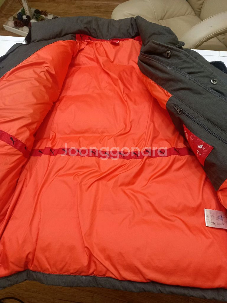 푸마 오리털패딩 m사이즈 택포 3만원--1