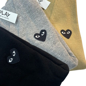 꼼데가르송 블랙와펜 여성가디건