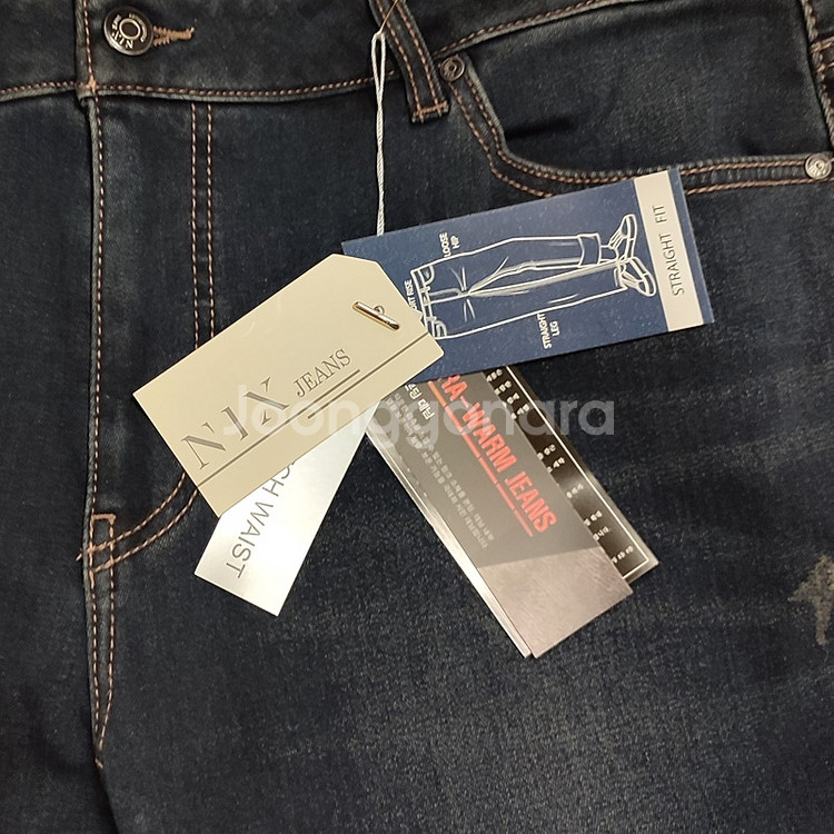 닉스 도톰기모청바지38 새상품 남성 겨울 청바지 바지--6