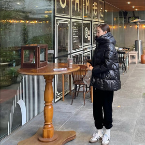 후드 패딩 점퍼