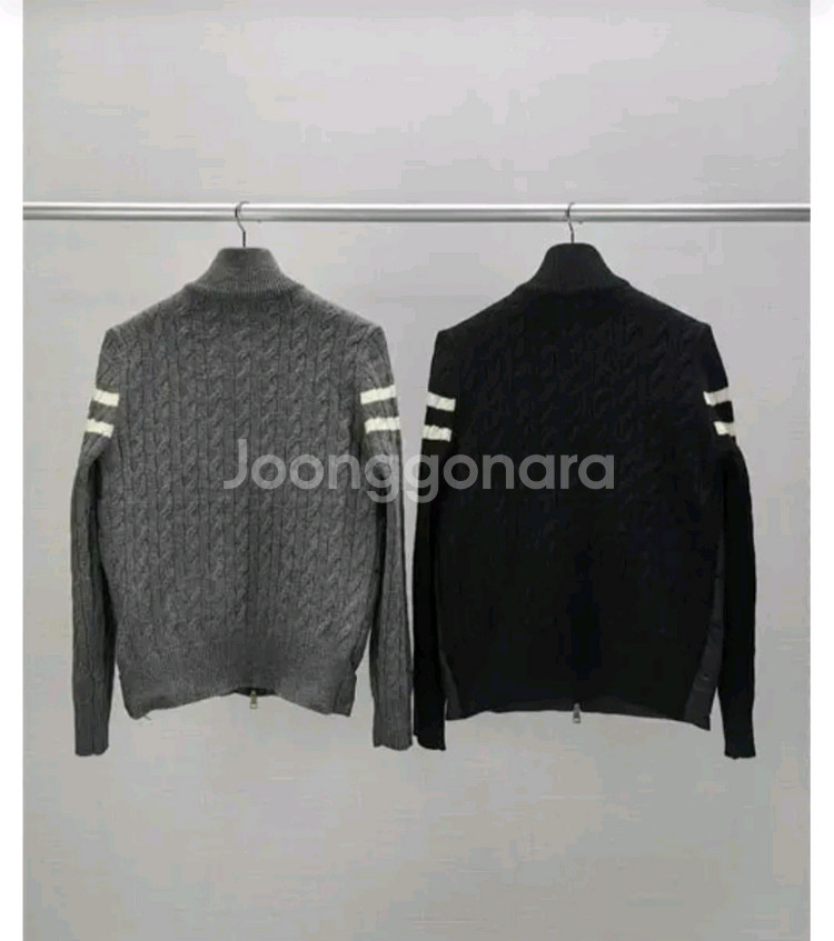 (특가!미친가격)새상품 몽클레어 니트패딩 자켓 그레이/블랙 2컬러 남녀공용--5